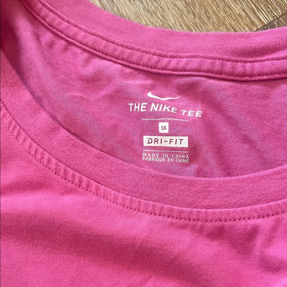 Two Nike Women's Magenta and Sky Blue Tank Tops! 1X